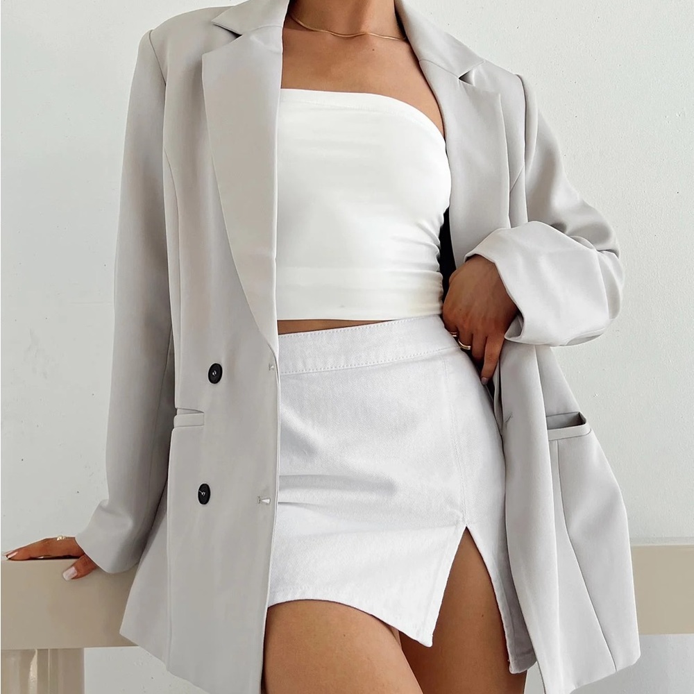Lioness Lola Mini Skirt White